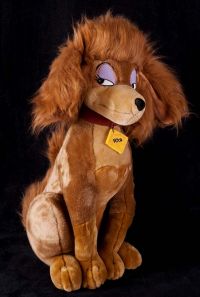 Disney Oliver & Company Rita 21" Plush Dog Stuffed Animal Toy